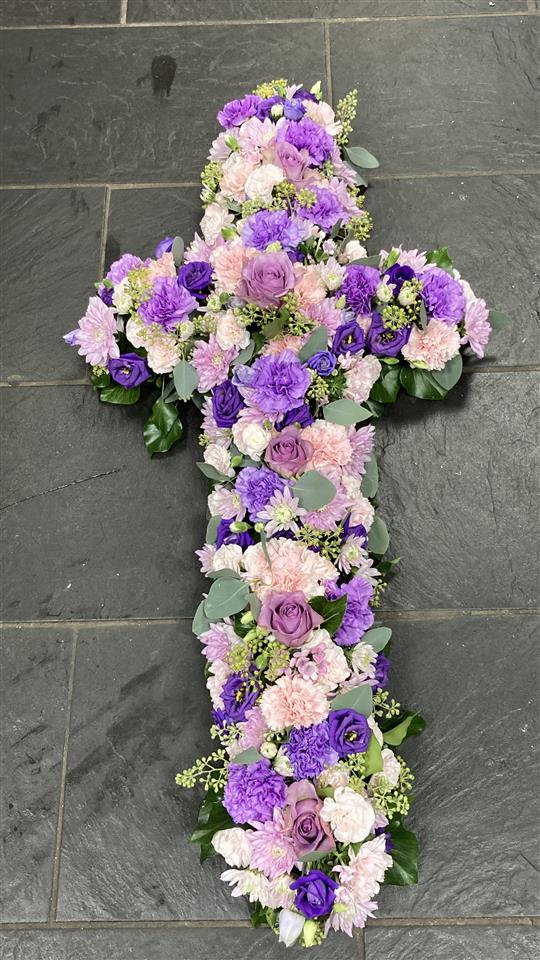 funeral cross delivered Camborne